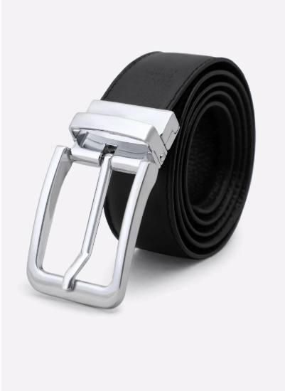 Black Men's Belt - Classic Style Belt